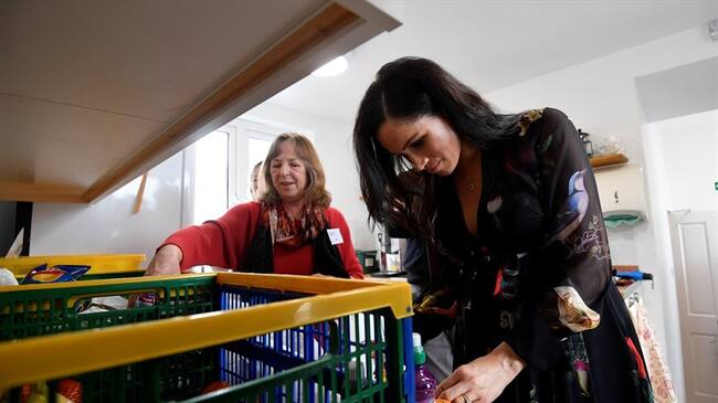 Las palabras amables de la duquesa cuando se reunía con una ex prostituta en una organización benéfica fueron calificadas de ofensivas.. Foto: Getty Images