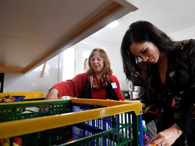 Las palabras amables de la duquesa cuando se reunía con una ex prostituta en una organización benéfica fueron calificadas de ofensivas.. Foto: Getty Images