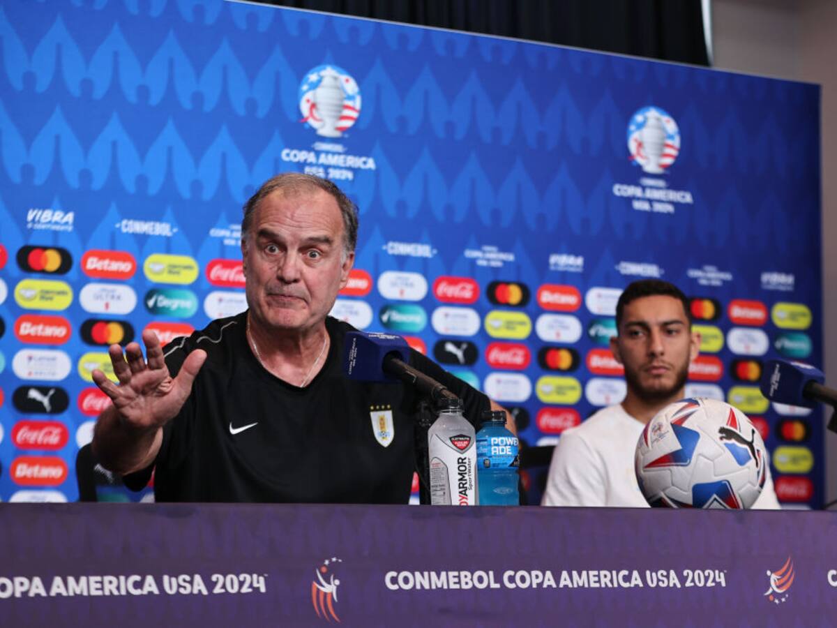 Bielsa contra la Conmebol: rechazó posible sanción a uruguayos por pelea con colombianos
