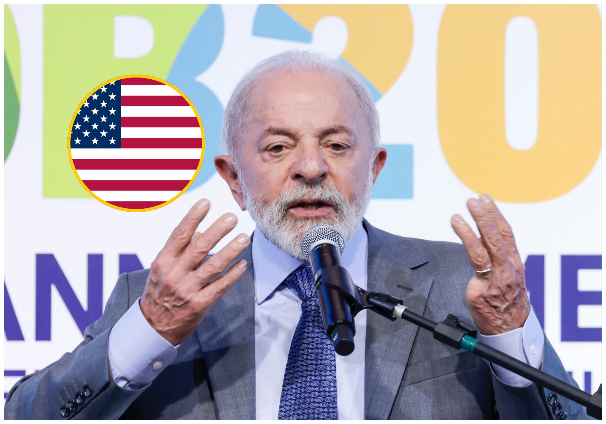 “Es inaceptable la interferencia del Gobierno de EE.UU. en la Justicia brasileña”: Lula da Silva. Foto: EFE.