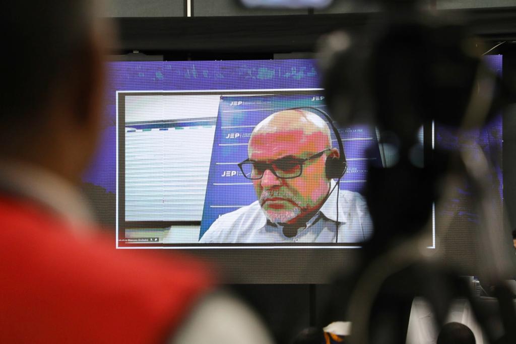 Salvatore Mancuso. Foto: Cortesía JEP.