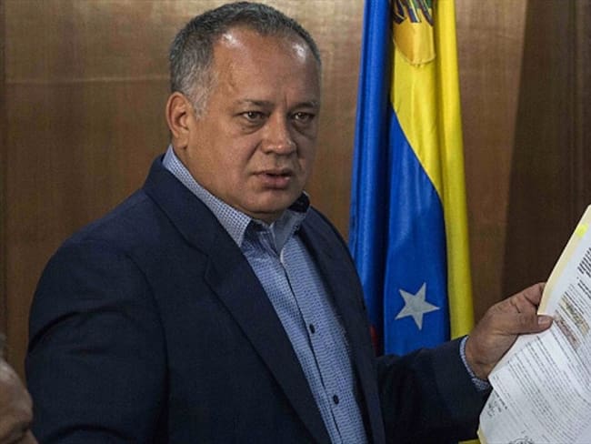Diosdado Cabello, presidente del órgano que rige en Venezuela con poder absoluto. Foto: Getty Images
