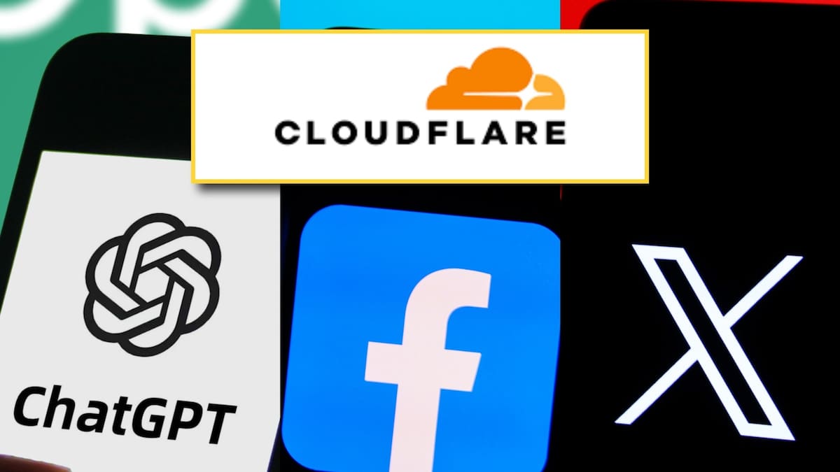 ChatGPT, Facebook y X sufren fallos tras caída de Cloudflare: Hay millones de usuarios afectados