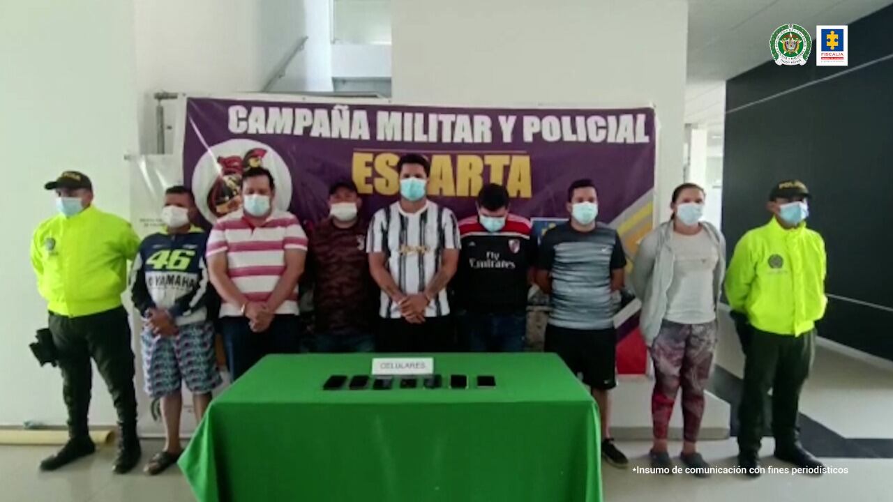 Fiscalía impacta a centro financiero del ELN en zona de frontera con Venezuela. Foto: Fiscalía General de la Nación.