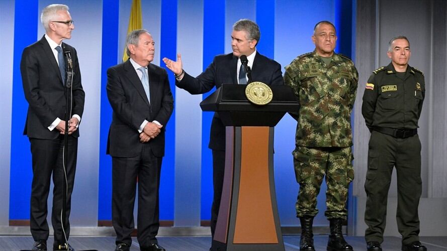 Colombia y la Interpol fortalecerán cooperación en lucha contra terrorismo. Foto: Presidencia