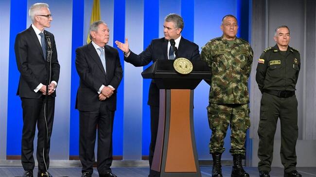 Colombia y la Interpol fortalecerán cooperación en lucha contra terrorismo. Foto: Presidencia