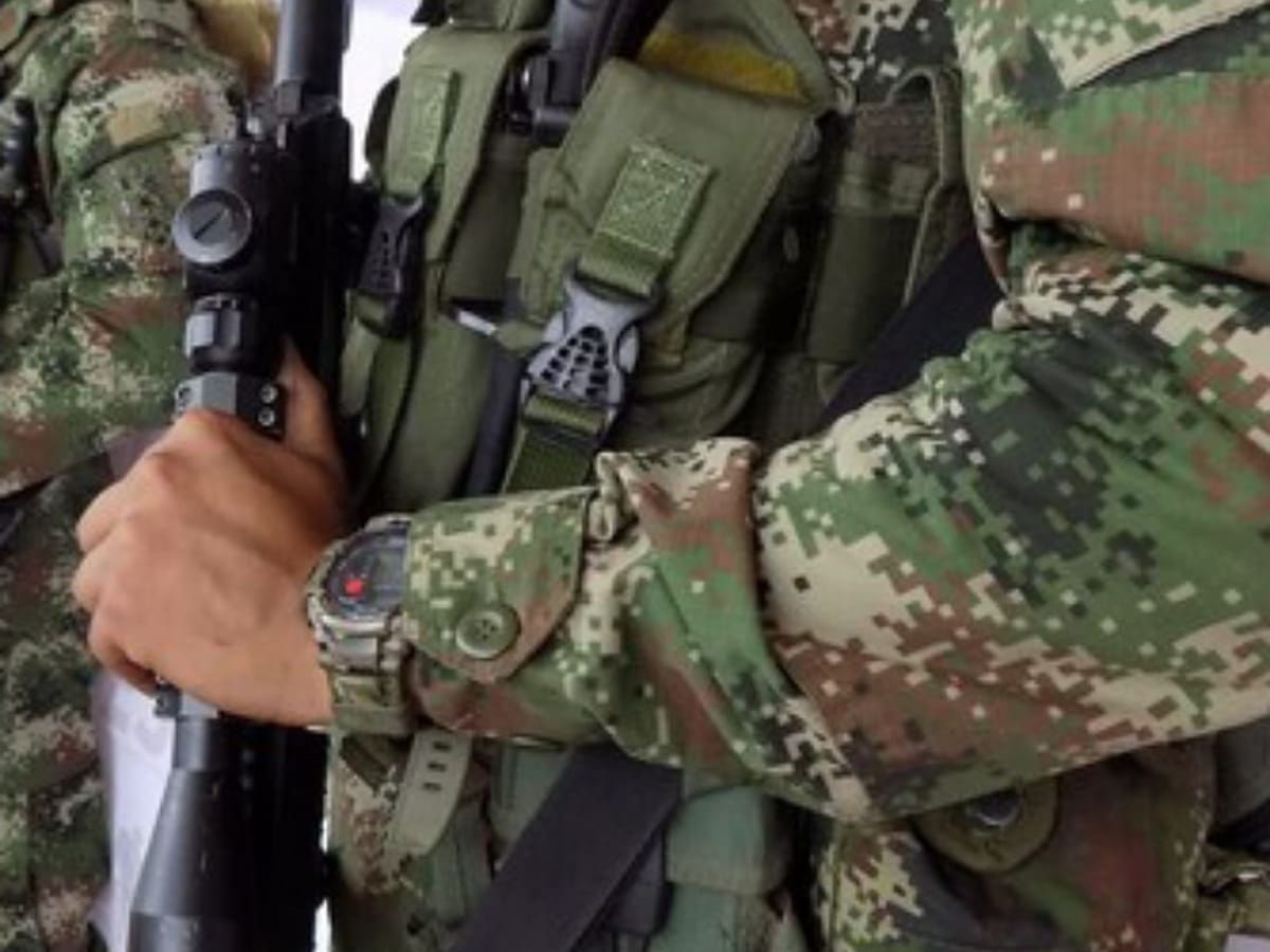 El Ejército abatió en Corinto, Cauca, a un presunto disidente de las Farc