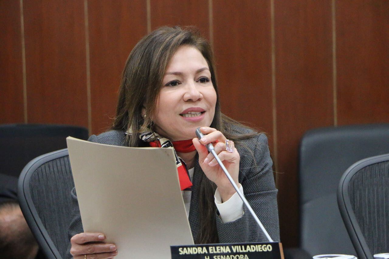 Sandra Villadiego. Foto/ Senado.