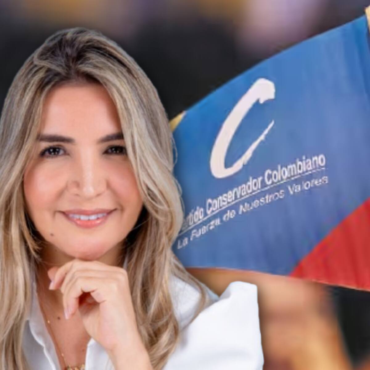 Nadia Blel renunció de manera irrevocable a la Presidencia del Partido Conservador