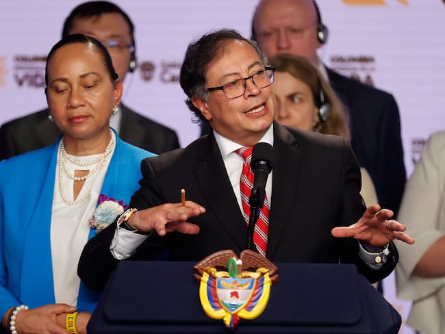 El presidente de Colombia, Gustavo Petro. Foto: EFE/ Mauricio Dueñas Castañeda