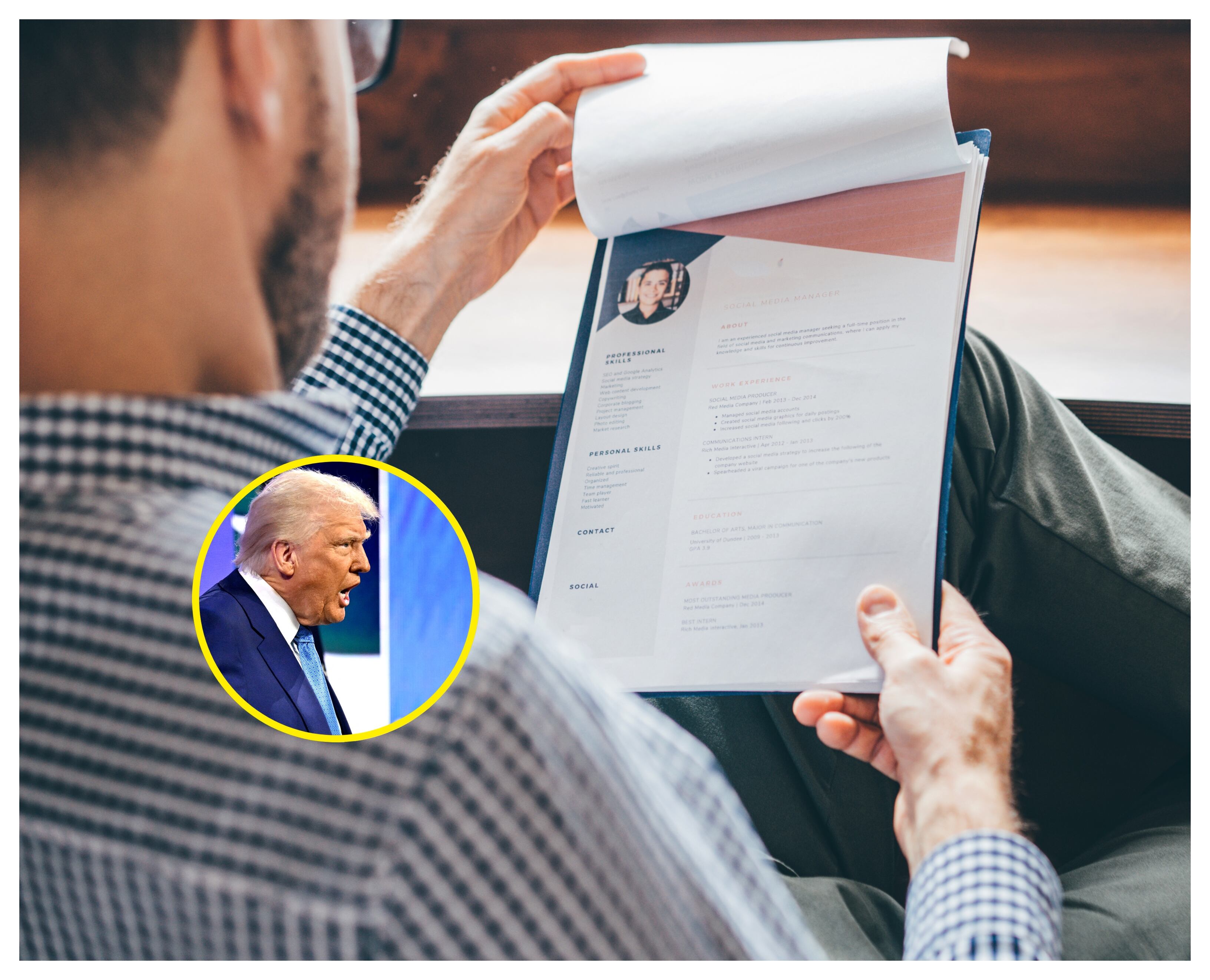 Referencia de desempleo. FOTO: Maria Korneeva vía Getty Images