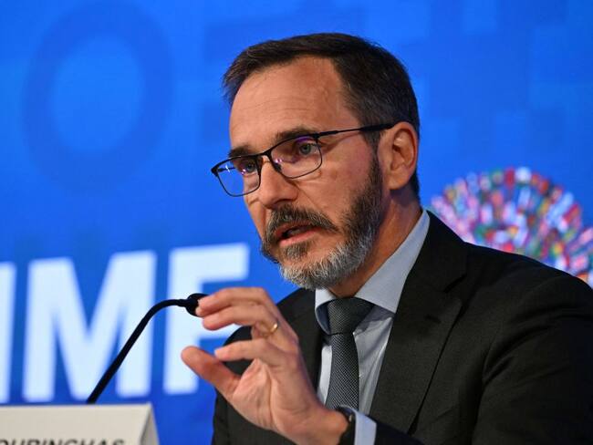 Pierre-Olivier Gourinchas, Fondo Monetario Internacional (Photo by Jim WATSON / AFP) (Photo by JIM WATSON/AFP via Getty Images)