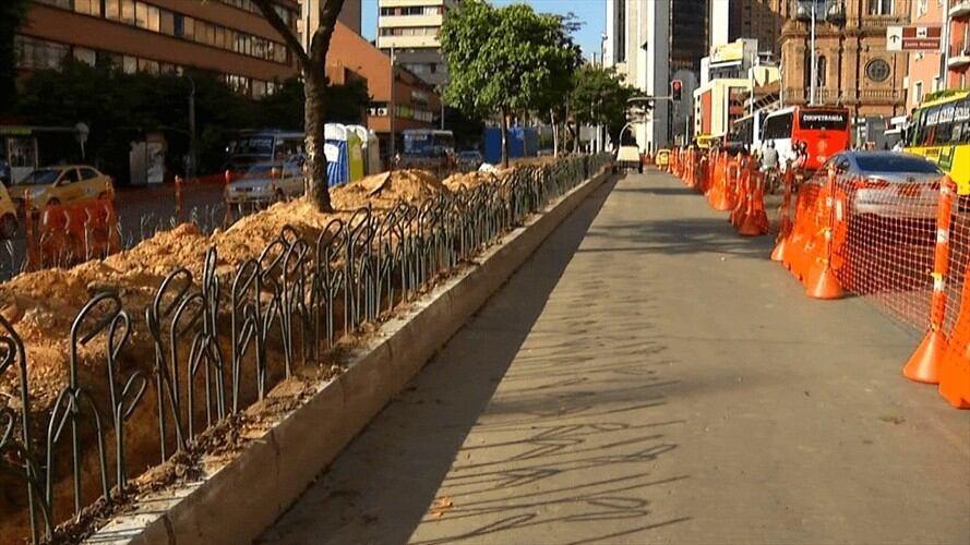 Corredor verde de la Avenida Oriental. Foto: Cortesía Teleantioquia