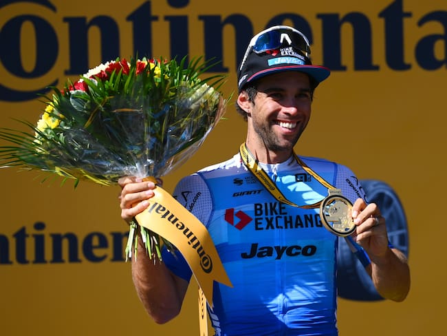 El australiano Michael Matthews se coronó campeón en Mende, en la etapa 14 del Tour de Francia. (Photo by Tim de Waele/Getty Images)