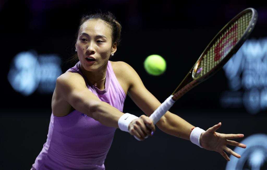 Qinwen Zheng. I Foto: Clive Brunskill/Getty Images.