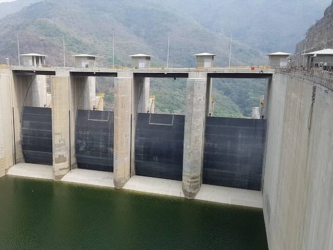 Faltan 58 centímetros para entrada en funcionamiento de vertedero de Hidroituango. Foto: Colprensa