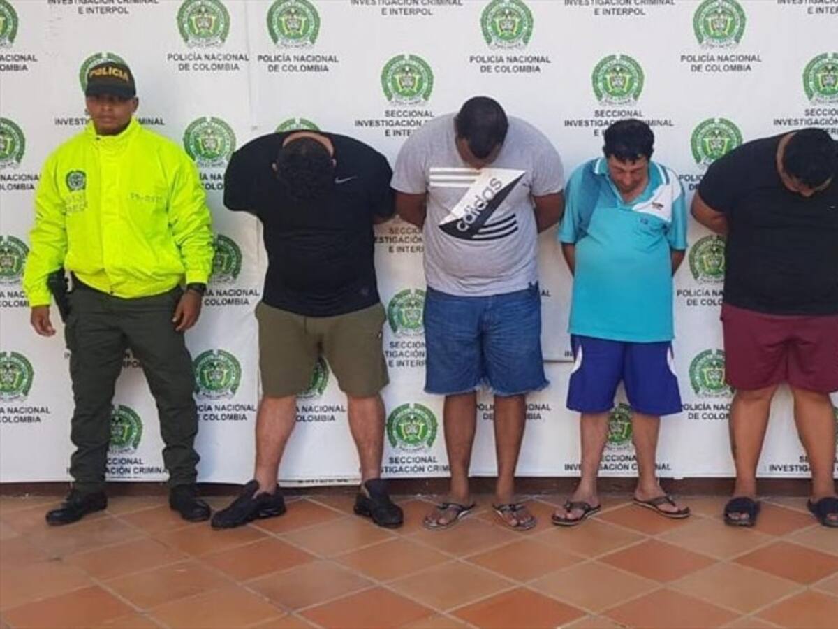 Otorgan casa por cárcel a cuatro presuntos integrantes de una red de narcotráfico