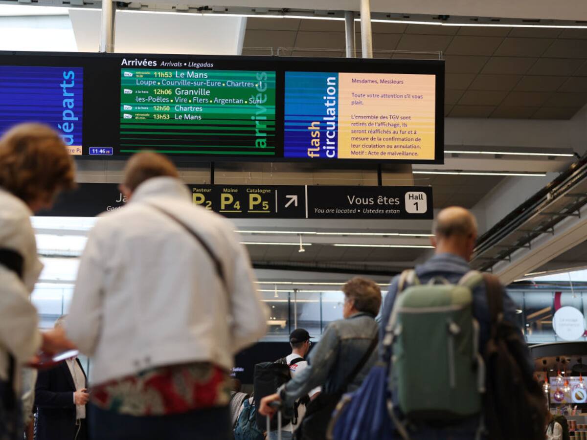 Eurostar desvió por otras rutas sus trenes a París por sabotaje ante los Juegos Olímpicos