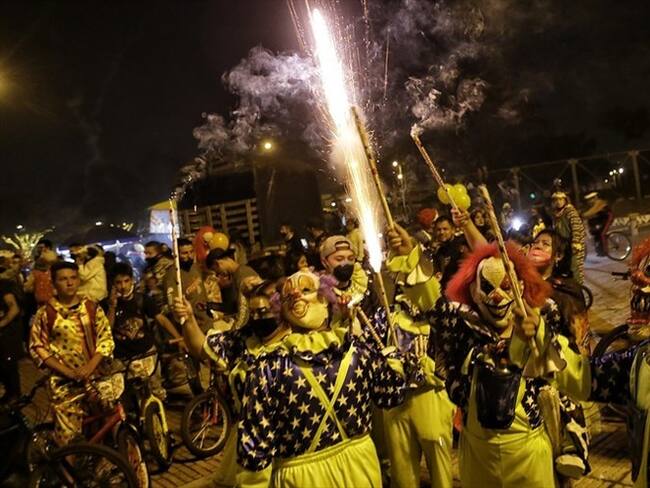 Durante el fin de semana de Halloween, más de 189 personas capturadas en flagrancia en diferentes localidades. Foto: Colprensa / ÁLVARO TAVERA
