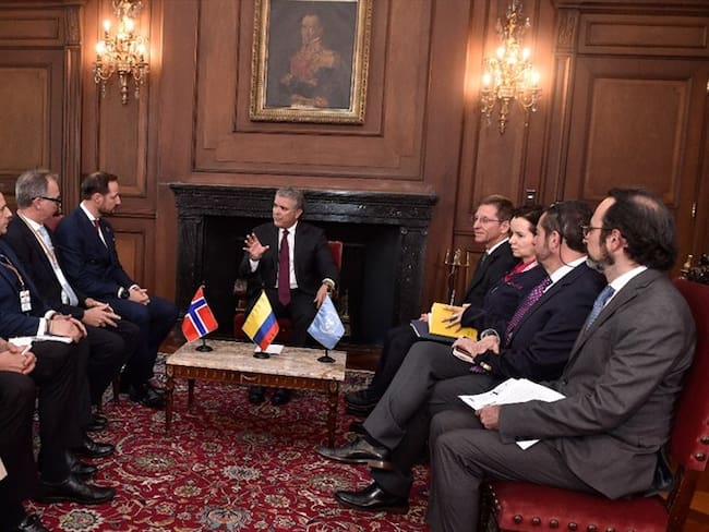 Príncipe de Noruega resalta trabajo de la JEP en el proceso de paz . Foto: Cortesía