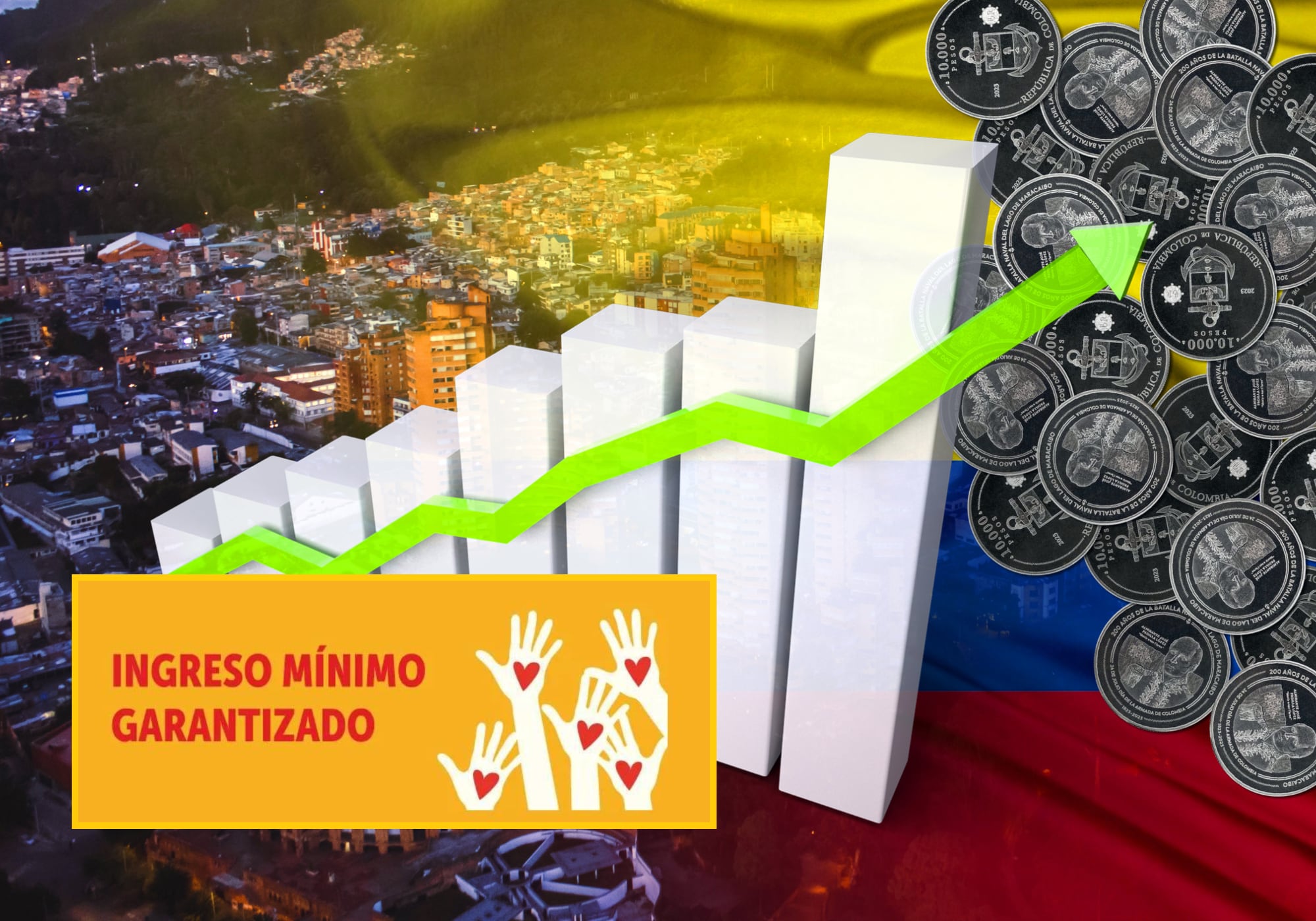 Ingreso Mínimo Garantizado, imagen de referencia. Foto: Getty Images/ Alcaldía de Bogotá