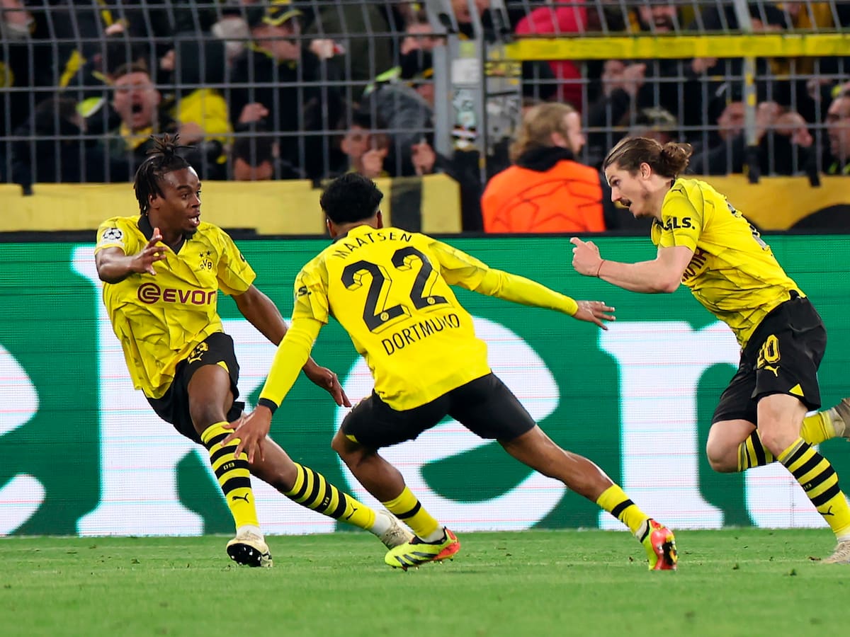Borussia Dortmund quiere ‘La Orejona’: remontó y derrotó 4-2 al Atlético en Champions