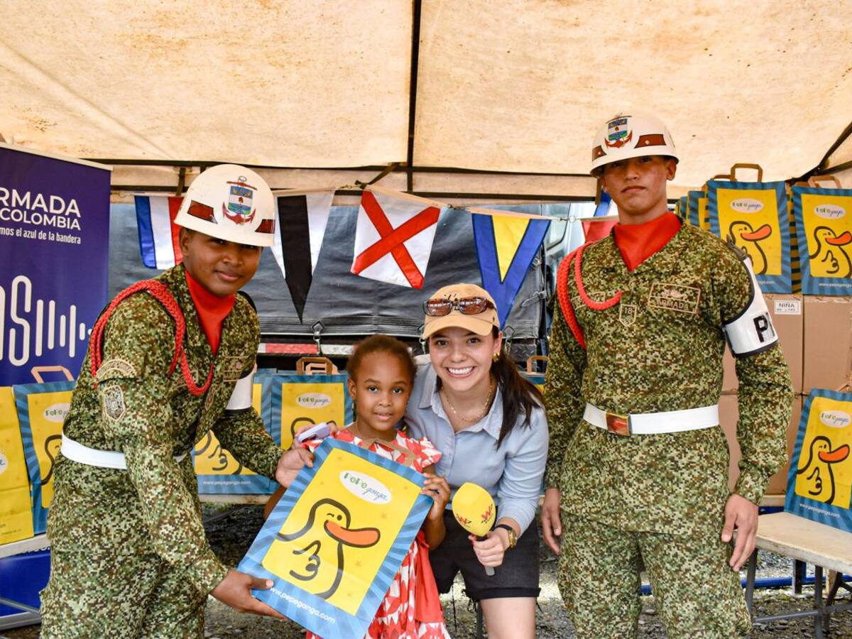 Fotos | Así llegó la Navidad a niños de Bajo Calima, gracias a Soluciones W