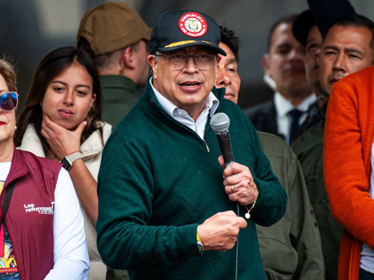 Opinómetro: 62% de los colombianos desaprueba la gestión del presidente Gustavo Petro