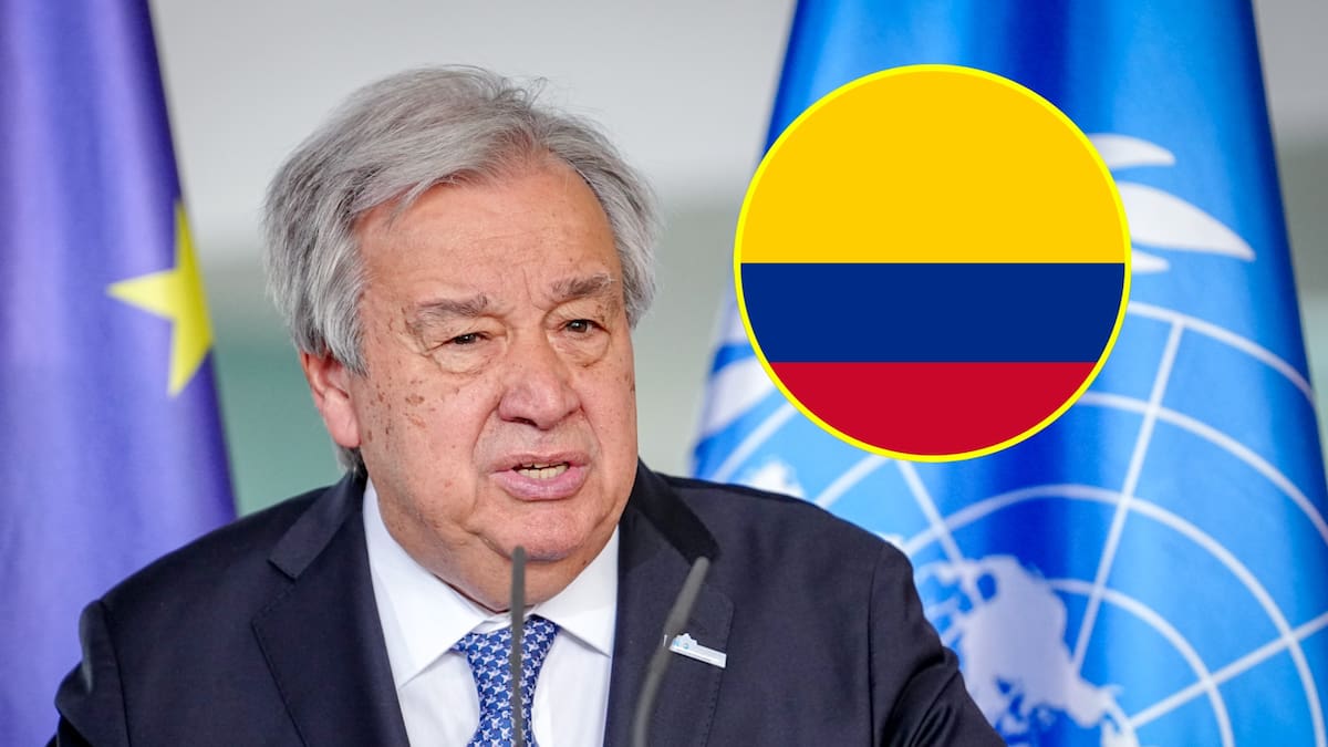António Guterres urge a Colombia a “no retroceder” en los avances del acuerdo de paz de 2016
