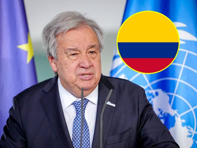 António Guterres urge a Colombia a “no retroceder” en los avances del acuerdo de paz de 2016. Foto: Getty Images.
