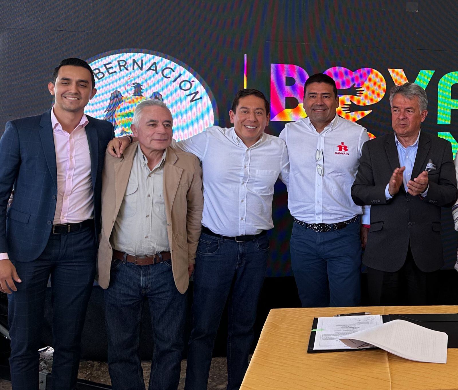 El gobernador de Boyacá, Carlos Amaya, destacó la importancia de esta iniciativa para la región