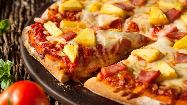 Pizza hawaiana. Foto: Getty Images