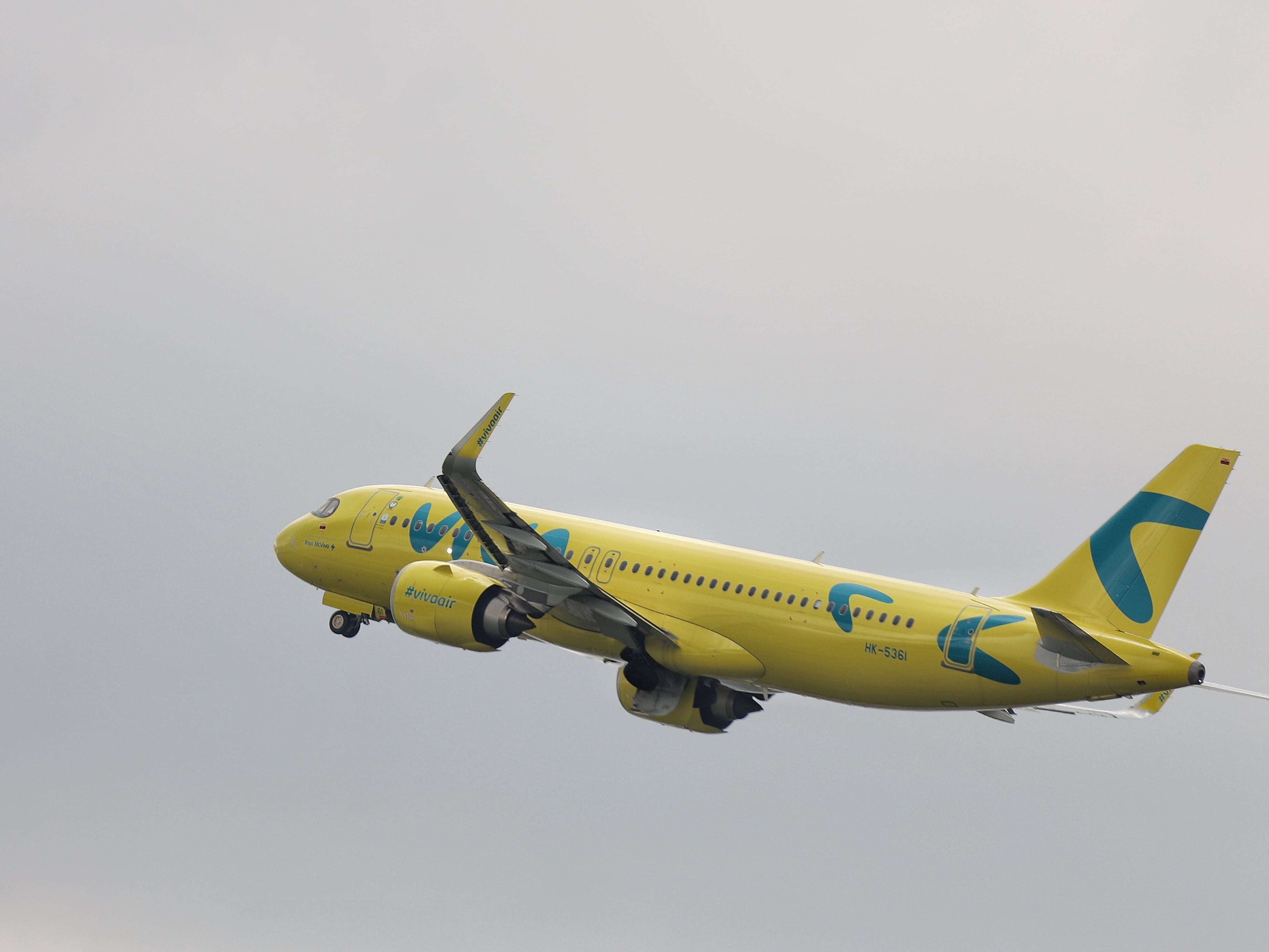 Aerolínea Viva, imagen de referencia. Foto: (Colprensa - Álvaro Tavera)