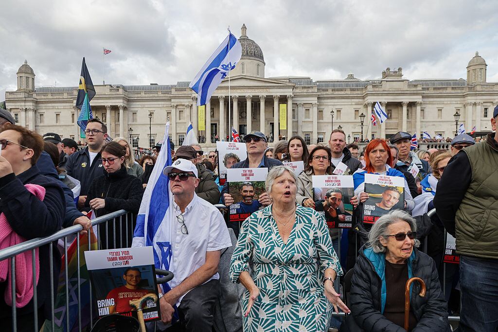Plaza de los rehenes. Foto: Steve Taylor/SOPA Images/LightRocket via Getty Images.