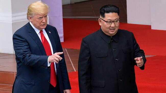 Donald Trump y Kim Jong Un. Foto: Getty Images