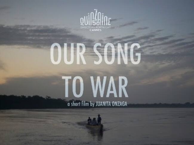 cortometraje-documental nominado en Cannes. Foto: 'Our song to war'