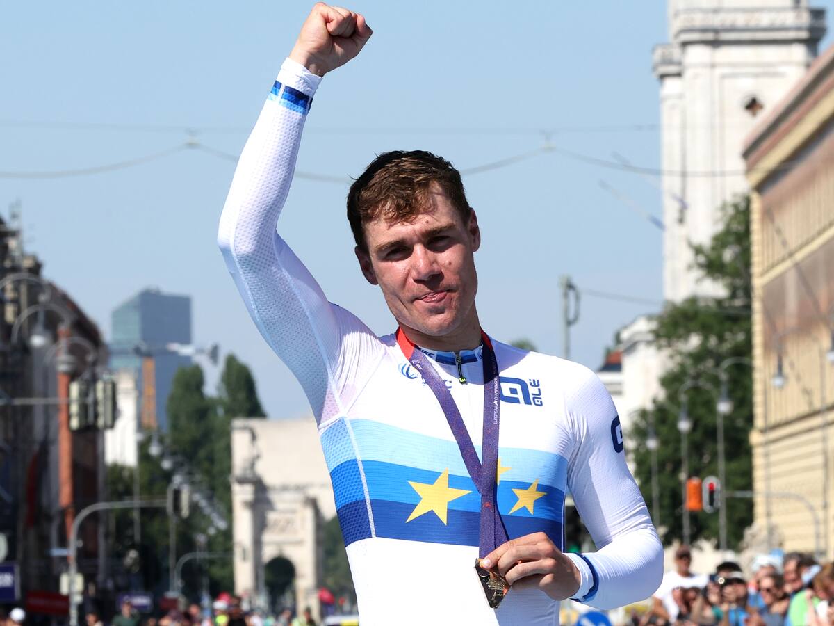 Fabio Jakobsen se proclamó campeón de ciclismo en ruta de Europa