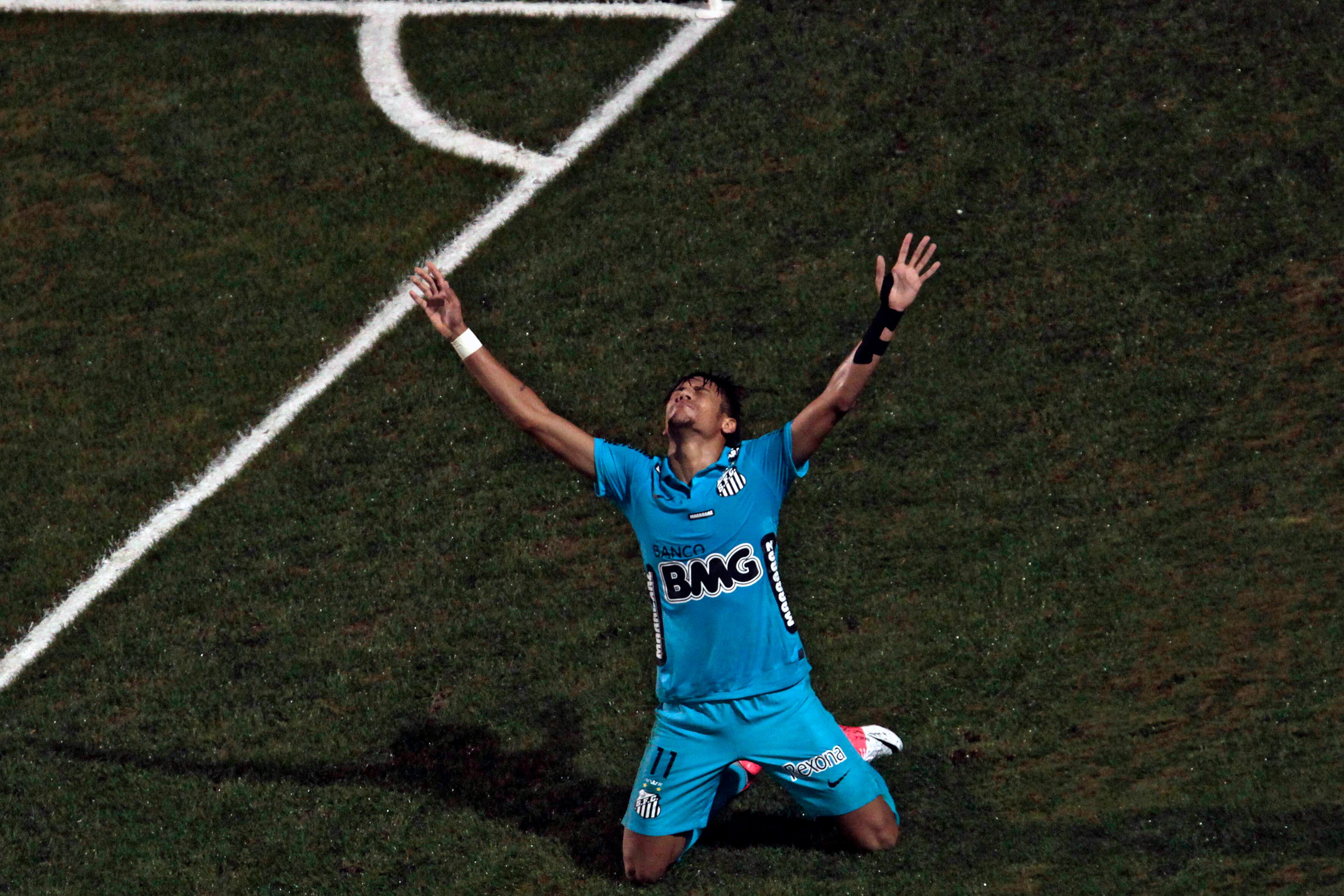 Neymar Jr regresa a Santos depués de doce años. FOTO: Miguel Schincariol / AFP