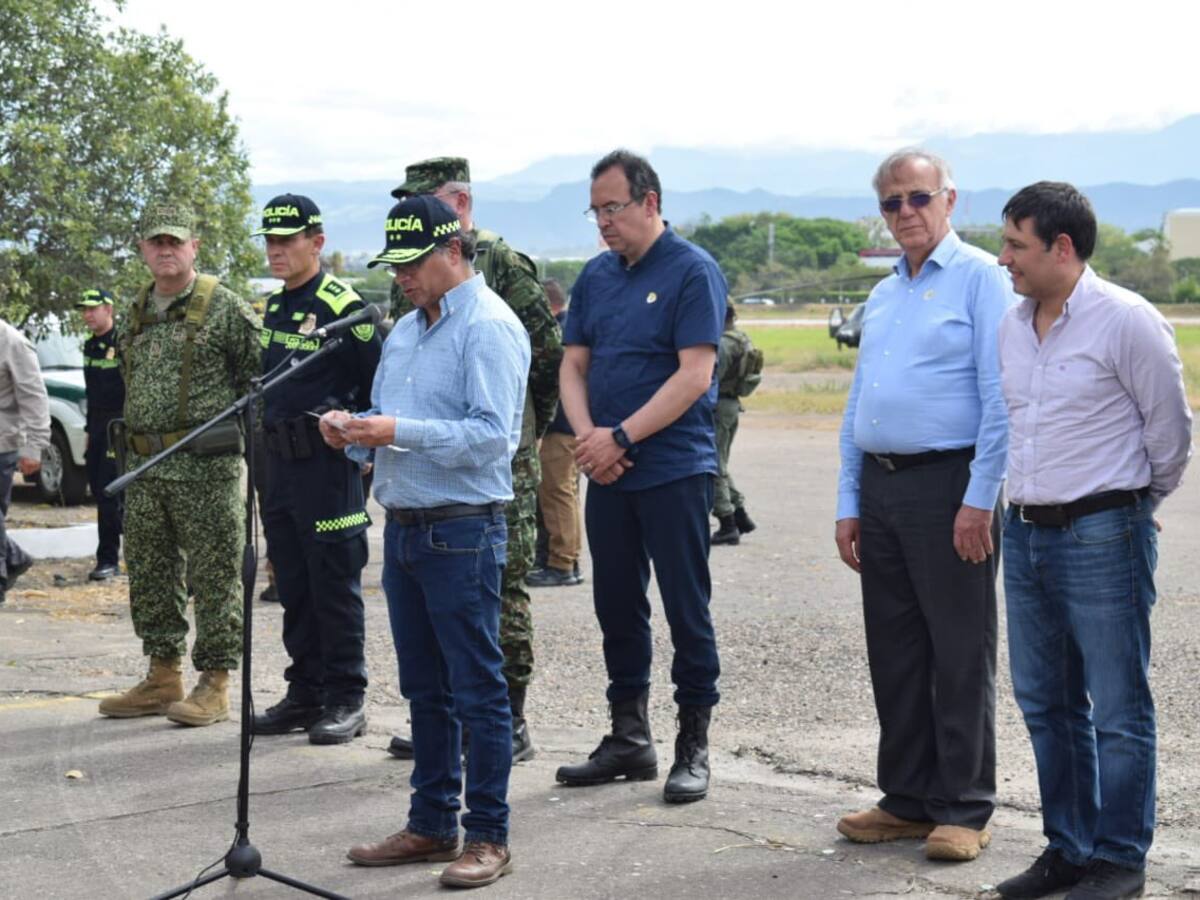 Petro tras atentado en Huila: es muy probable que las disidencias sean responsables