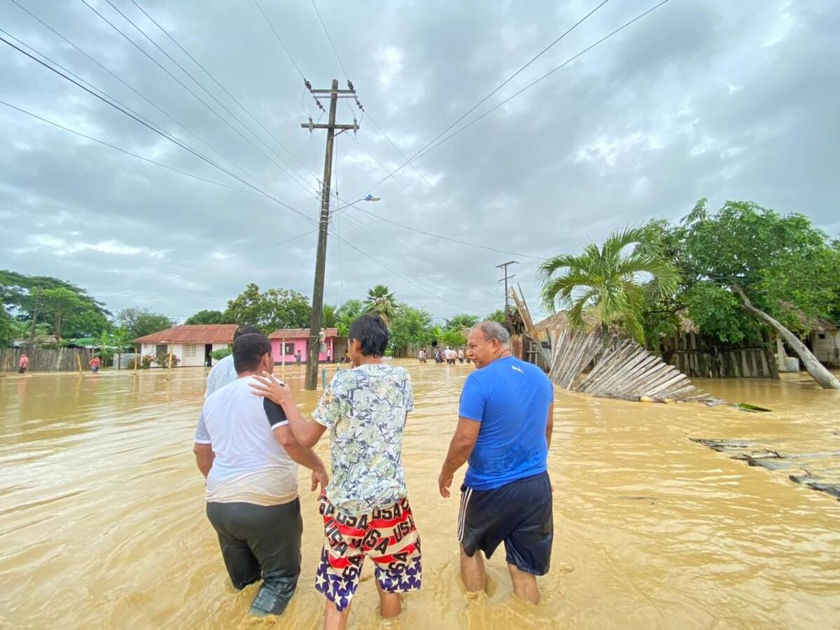 Cerca de mil familias damnificadas dejan las inundaciones en Tierralta, Córdoba