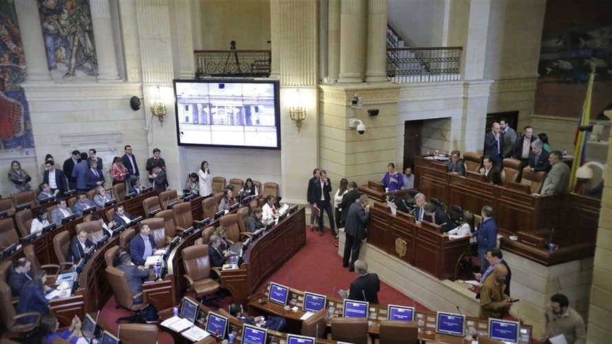Investigación sobre ausentismo en el Congreso de la República. Foto: Colprensa