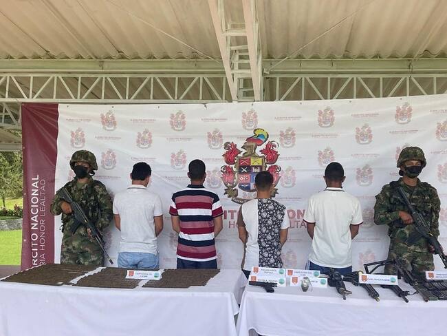 Los integrantes del grupo armado ingresaron a la ruta de la legalidad. Crédito: Ejército Nacional