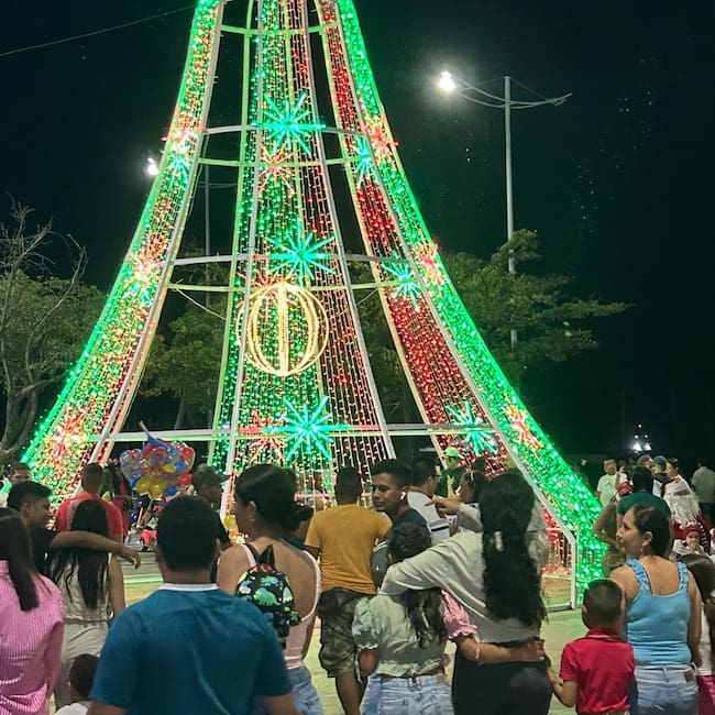 : Iluminación navideña del 2024/ Montiner Alvis