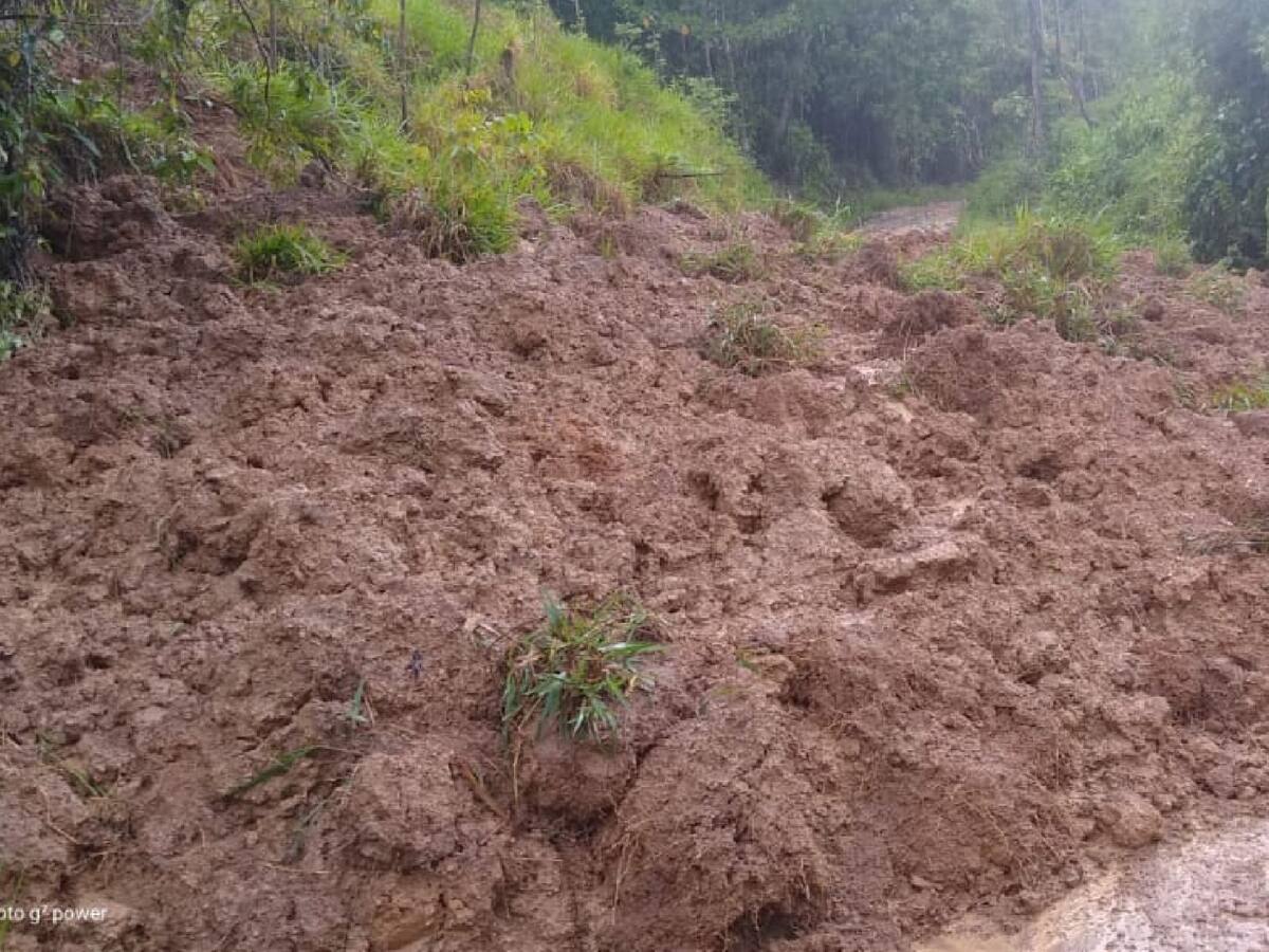 Rionegro, Santander, con calamidad pública y alerta roja por múltiples derrumbes