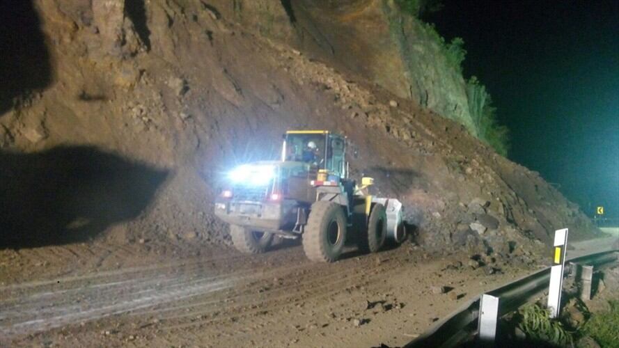 Cierre vía al llano. Foto: Colprensa