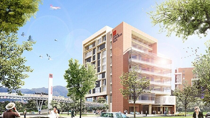 Hotel Hilton Garden Inn Airport en Bogotá. Foto: Redacción Comercial