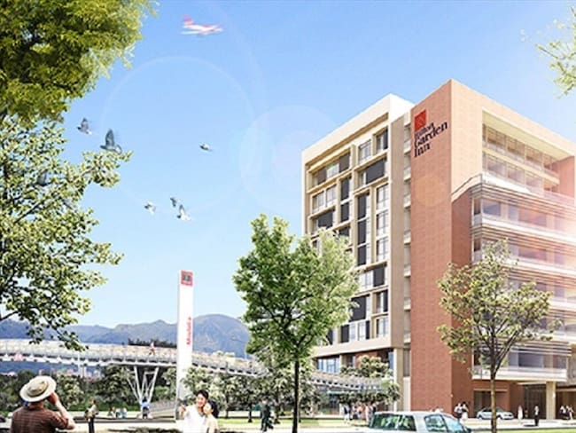 Hotel Hilton Garden Inn Airport en Bogotá. Foto: Redacción Comercial