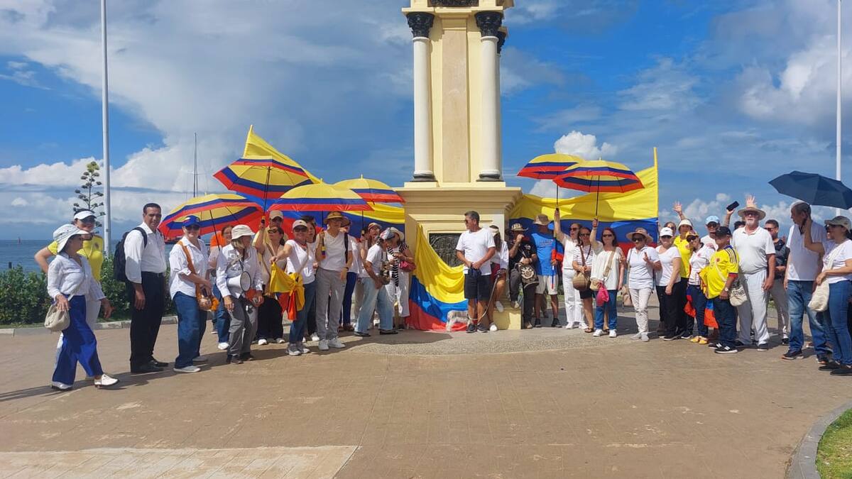 Algunos samarios se sumaron a la jornada del 23 de noviembre contra Petro