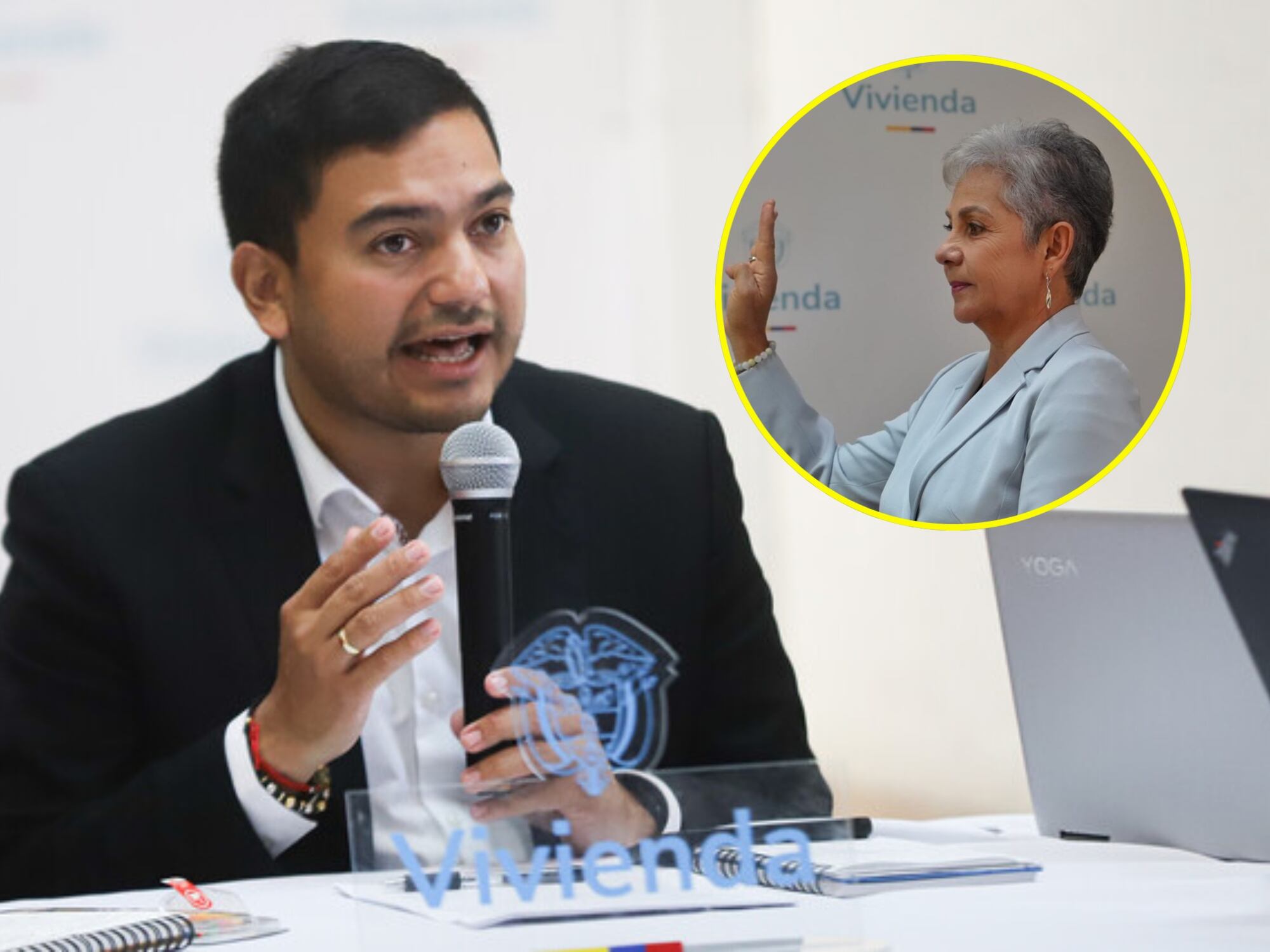 Edward Libreros y Nelly Mogollón. Fotos: (Colprensa - Lina Gasca) / Suministrada