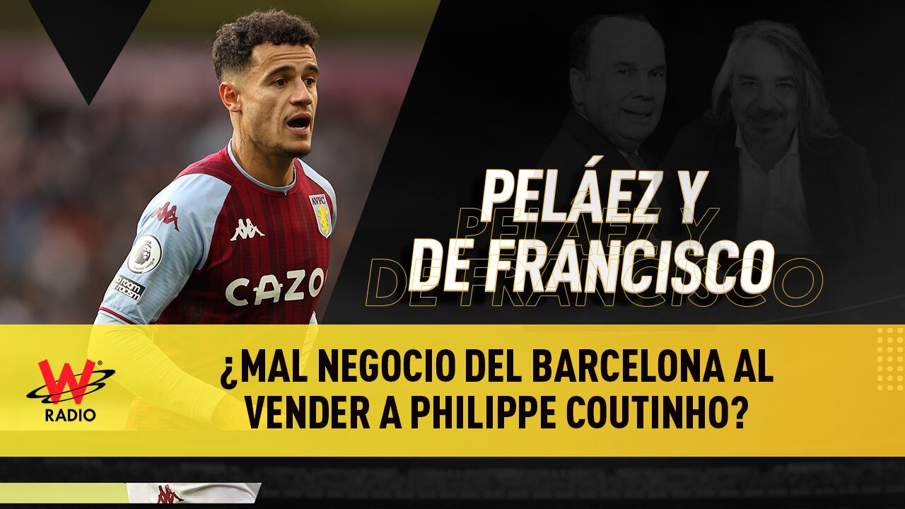 Philippe Coutinho, jugador del Aston Villa. Foto. Getty Images